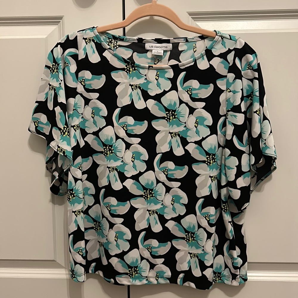 Liz Claiborne floral blouse